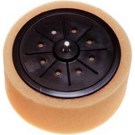 1BL TAMPONE IN SPUGNA PER LUCIDARE PER TRAPANO -  mm.125 con codolo mm.6 in blister PG 339.50