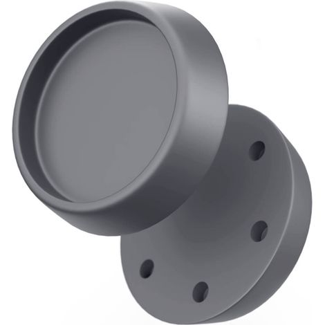 BAUHELD Gummifüße Schwingungsdämpfer 67 x 60 mm 4 Stück Dunkelgrau (1/4)