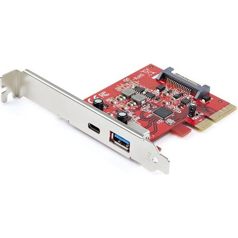 StarTech ST PEXUSB311AC3 - PCIe x4  1 x extern USB 3.1 Type-A, 1x Type-C