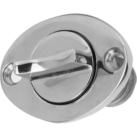 Bouchon de vidange ovale pour bateau ou yacht, en acier inoxydable 316 résistant à la rouille, 2,5 cm (1 pouce). (1/5)