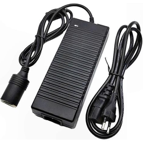 Kfz-Adapter 12 V auf 220 V, 120 W 10 A Spannungswandler, Zigarettenanzünderbuchse mit integriertem Wechselrichter, Reise-Netzteil (1/5)
