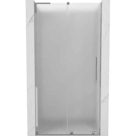 Mexen Velar L porte de douche coulissante 90 cm, givre, chrome - 871-090-003-31-01 (1/5)