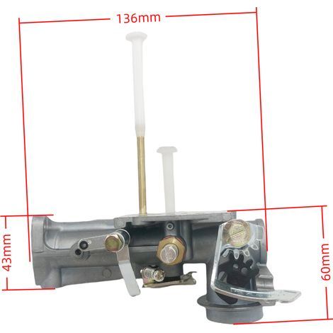 Kit carburateur compatible Briggs & Stratton 5HP – 135200 130200 133200 397135 808-031, entretien (1/5)