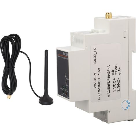 Ethernet RS485 zu Dualband 2,4/5 GHz WiFi Konverter, industrieller serieller Server DC 9-50V, Netzwerkgerät für die Automatisierung. (1/5)