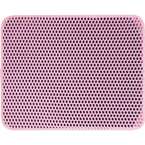 Tapis Pour Litière Chat - Structure Double Couche En EVA - Imperméable Et Respirant - Design À Poche Pour Récupération Facile - Dimensions Variées (1/5)
