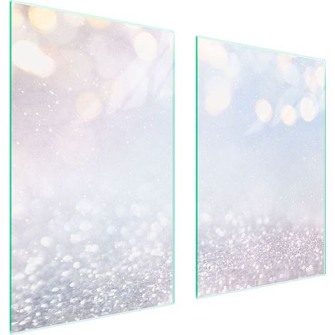 GLASSCHUTZPLATTE FÜR KÜCHE 65x52 LICHT (1/5)