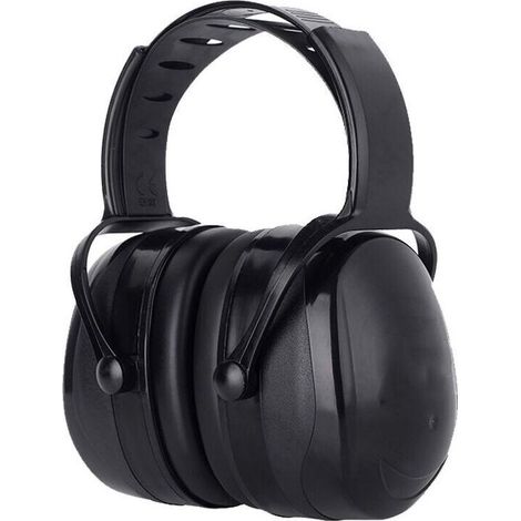 Casque Anti Bruit Adulte Réglable Confortable, avec Une Atténuation de SNR 38dB, pour Milieu Bruyant ou Stressant-Noir-DPZO (1/5)