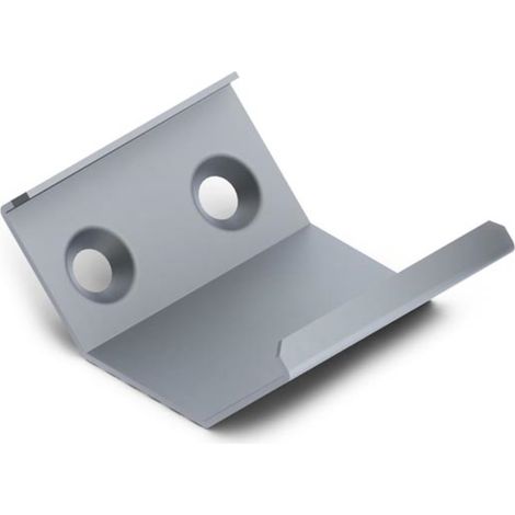 Federstahl montagehalterung fur alu eck led profil - silber (1/4)