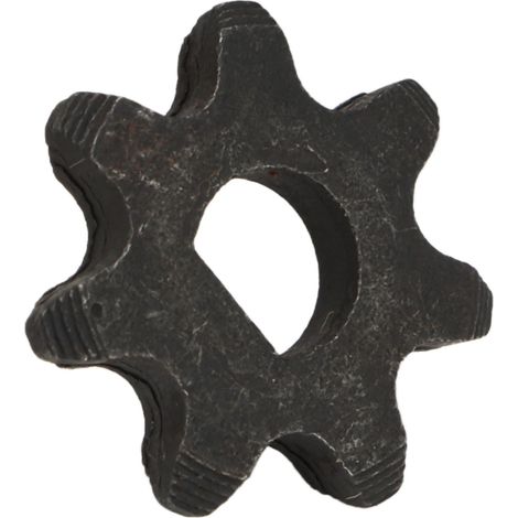 Pignon moteur 7 dents en acier au carbone pour plateau de vélo ordinaire (1/5)