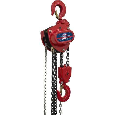 Sealey CB3000 3m Chain Block 3 Tonne