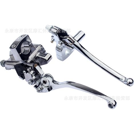 Adjustable 25mm for Harley Dyna Honda VTX Shadow left clutch lever brake master cylinder