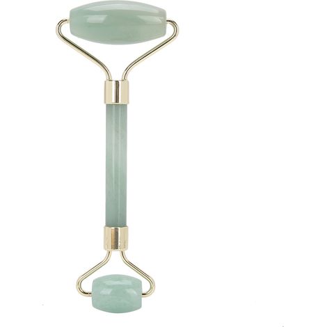 Rouleau de Massage Double Tête pour Visage et Corps - Soin Naturel Peau et Muscles (1/5)