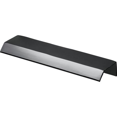 Hettich Möbelgriff Aluminium 145 mm schwarz - 1 Stück Möbelgriff
