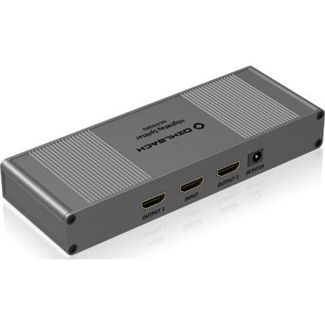 Oehlbach Highway Splitter da 1 a 2 Distributore, splitter HDMI 3840 x 2160 Pixel (1/2)