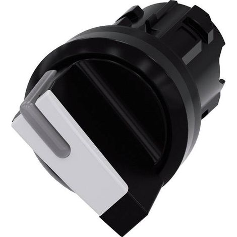 Commutateur à manette Siemens 3SU10022BF600AA0 collerette plastique noir, blanc 1 x 90 ° 1 pc(s) (1/2)