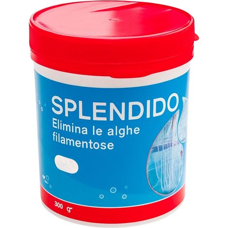 6 pezzi splendido antialghe per laghetto in polvere dose per 30000 litri (1/2)