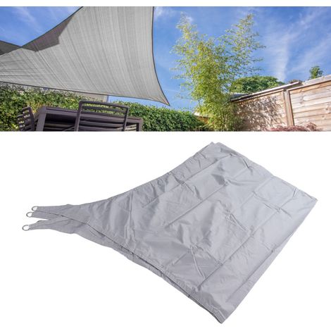 Toldo rectangular de 3 x 2,5 m, protección UV, ligero, portátil, fabricado en poliéster, para patio y jardín. (1/5)