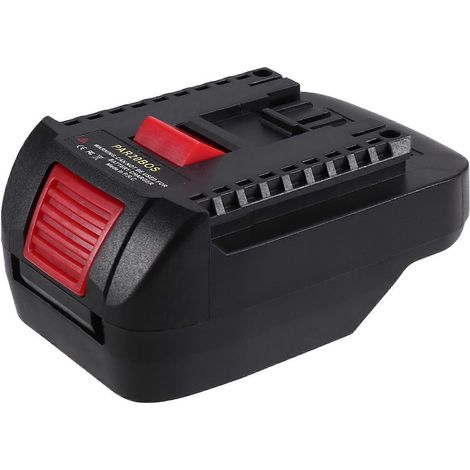 Adaptateur de batterie pour batterie lithium 20 V Parkside compatible avec les accessoires d'outils électriques Bosch Li-Ion (batterie non incluse) - JBMEDIA (1/4)