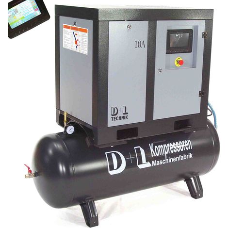 Schraubenkompressor 950/10/270 7,5kW Kompressor 950L 10 bar (1/5)