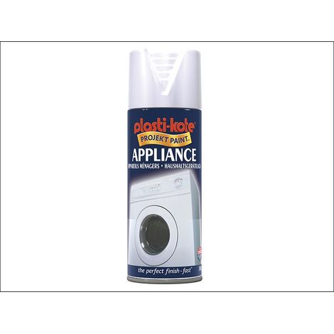 Twist & Spray Appliance Enamel Gloss White 400ml PKT619 (1/2)