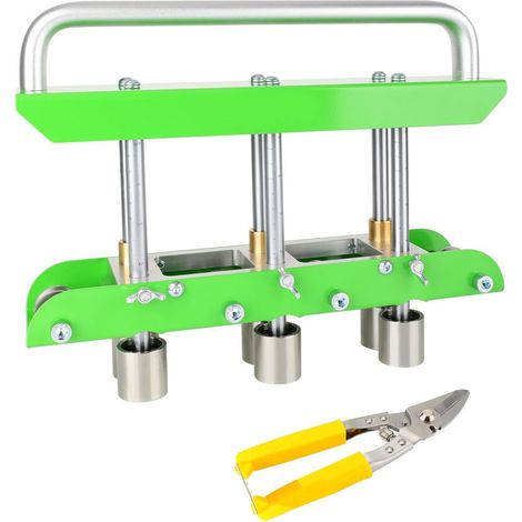 Rouleau de bord métallique, cintreuse à 3 stations, outil de toiture à joint debout pour angle de courbure de 0 à 90 degrés, courbures de 1/2 à 5 pouces (1/5)