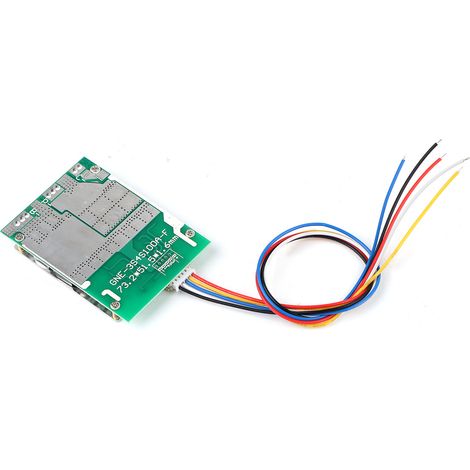 Carte de protection pour batterie lithium-fer-phosphate LFP 4S 100A 12V avec équilibrage