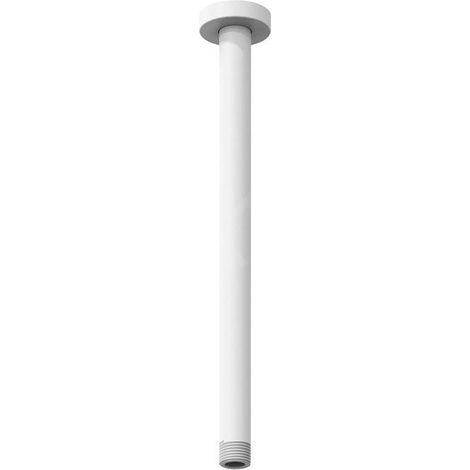 Ravak - Bras de douche pour plafond, 30 cm, blanc mat X07P689 (1/3)