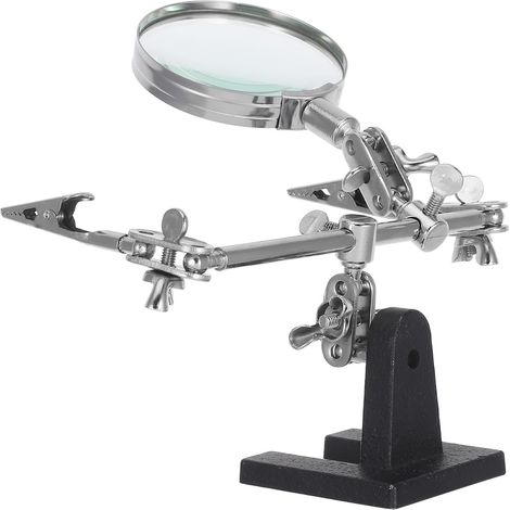 de soudage r glable avec loupe pince souder robuste support (1/5)