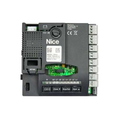 Carte électronique pour moteurs POP7124KCE et HOPPKC – Semi-automatique, réglage de vitesse, détection d'obstacle – Centrale de commande NICE