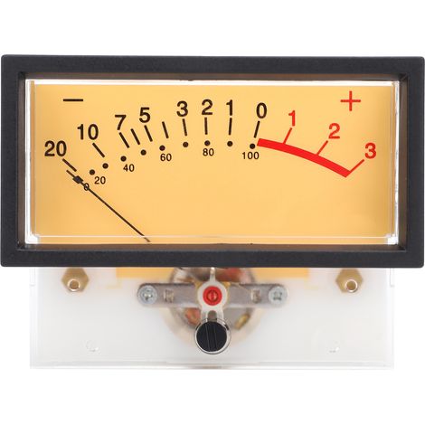 Connecteur VU-mètre haute précision TN-73-HS-9213H, connecteur audio de niveau dB, indicateur de niveau d'amplificateur de puissance (1/5)