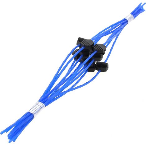 Black & Decker – Lot de 10 fils torsadés 2,4 mm pour coupe-bordure – Coupe nette pour terrains difficiles – Compatible GL7033, GL8033, GL9035