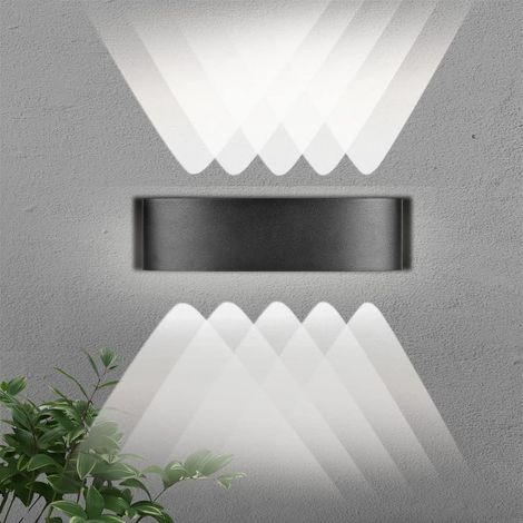 Applique murale LED d'intérieur pour salon, 96 W, lumière blanche 6500 K, éclairage vers le haut et vers le bas, lampe murale moderne étanche IP65, a (1/5)
