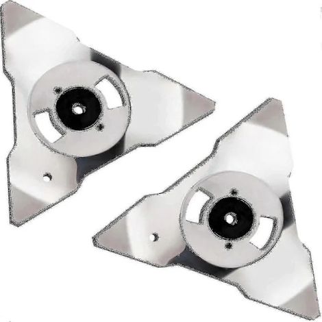 Lames coupe-bordures compatible Robomow S2 lot de 2 pour tondeuse (1/2)