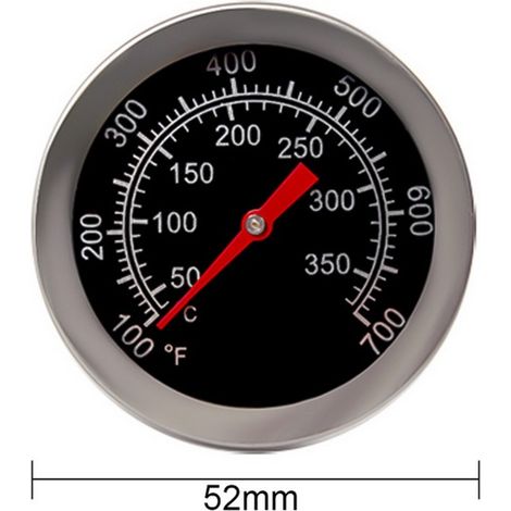 Thermomètre à viande acier inoxydable pour barbecue grill avec cadran indicateur de température sonde cuisine ustensile de cuisson