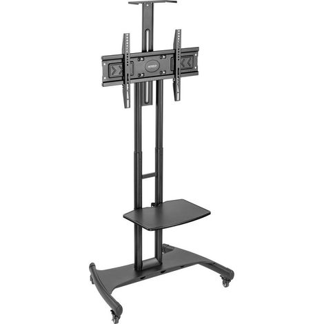 SpeaKa Professional SP-TVC-710 Chariot TV 81,3 cm (32) - 190,5 cm (75) support sur pied , réglable en hauteur, mobile (1/4)
