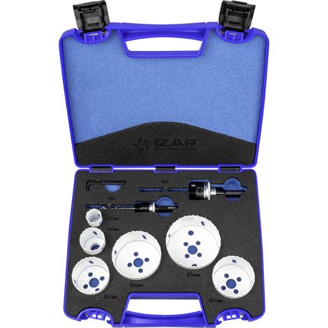 Corona Set Electricista 3 HSS Co Bimetal -1645- IZAR (1/4)