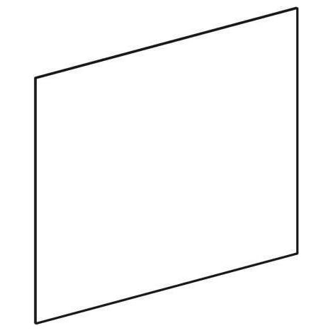 Geberit Schubladenfront f. Unterschrank f. WT Breite 60 cm, Acanto, schwarz (1/2)