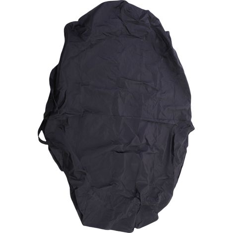 Couverture de foyer ronde pour fosses enterrées, tissu Oxford 600D imperméable, extérieur en pierre construite, boucle réglable L (1/5)