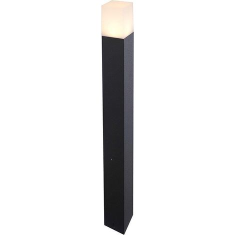 Paletto giardino V-TAC VT-7615 GU10 nero alluminio IP54