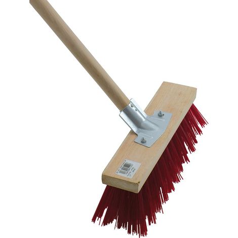 MERMIER Balai de cantonnier 32 cm avec manche bois 1,3 m (1/3)