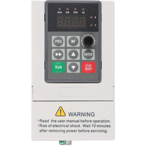 110V 0.75KW 7A 1-Phase Input 3-Output VFD Frequency Inverter Frequency Converter (1/5)