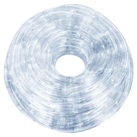 La traducción al español de la frase "Wąż świetlny 30m biały zimny 720 Led z programatorem IP44" es "Cuerda de luces de 30 metros, blanco frío, con 720 LED y programador IP44".