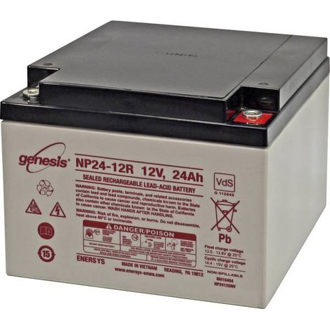 enersys Genesis NP24-12 batteria AGM 12 V 24 Ah