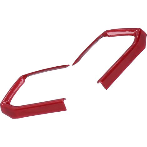 2 Stück Lenkradbezug-Paillettenstreifen-Zieraufkleber passend für Mazda 3/Axela/CX-4/CX-5, Rot (1/5)