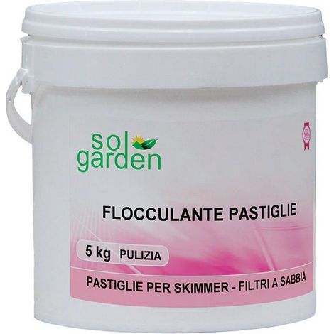 Solgarden Flocculante in Pastiglie – Confezione Da 5 Kg