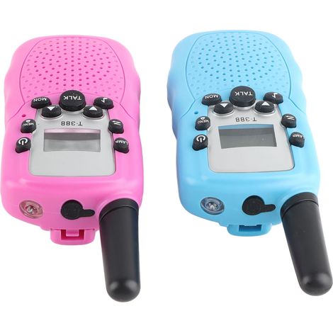 2 Talkies-Walkies Enfants Longue Portée 3 Km Anti-Bruit pour Randonnée et Jeux en Plein Air (1/5)