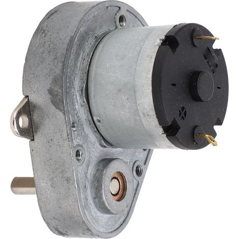 24-V-Gleichstrom-Getriebemotor aus Aluminiumlegierung mit Selbsthemmung und Drehzahlreduzierung, Messingspule, Baujahr 48E520, 25 U/min (1/5)