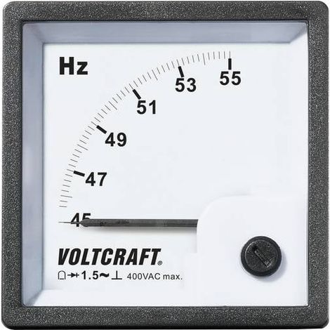 VOLTCRAFT AM-72X72/50HZ AM-72X72/50HZ Appareil de mesure encastrable analogique AM-72X72/50HZ 50 Hz (1/3)