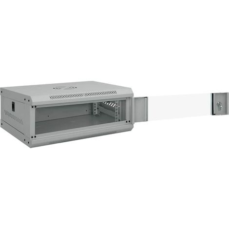 Maison Exclusive - Armadietto di rete Grigio 53 x 45 x 21 cm Acciaio
