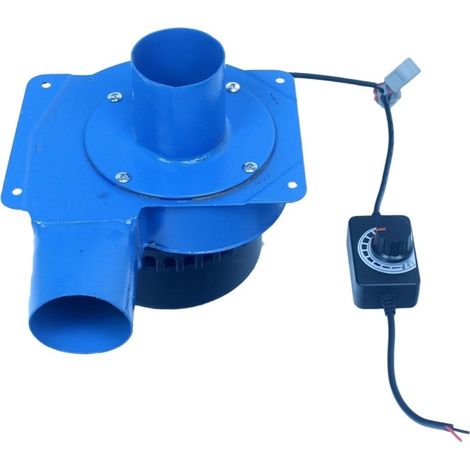 Petit Ventilateur centrifuge Haute Pression 12v DC, Ventilateur 20w Moteur sans balais Tuyau 50mm avec Commande de commutateur en continu (1/5)